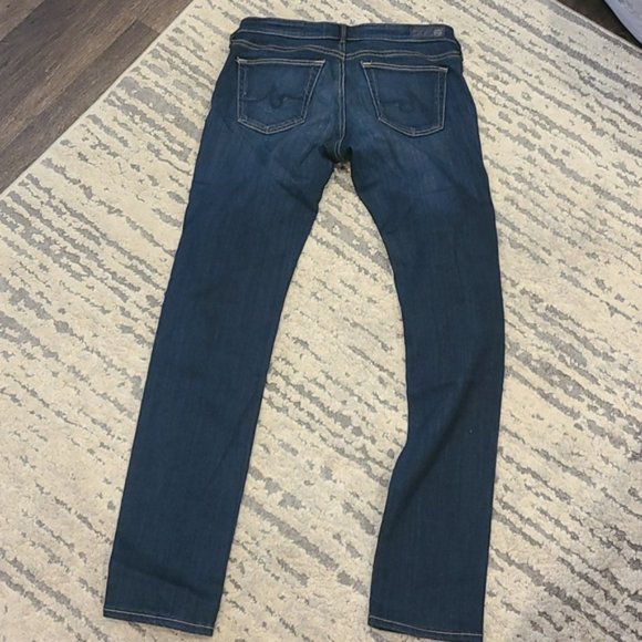 AG Adriano Goldschmied the stilt cigarette leg denim skinny jeans like new - Picture 3 of 8